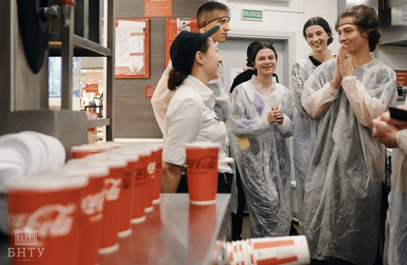 Экскурсия финалистов конкурса «Студент года БНТУ – 2022» в KFC